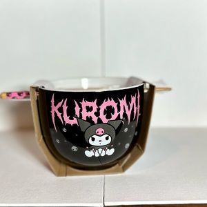 Kuromi ceramic bowl
